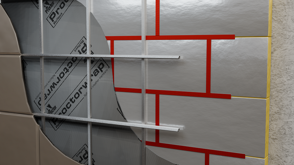 Proctor Wraptite Tape 100mm x 50m