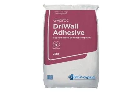 British Gypsum Gyproc General Purpose Drywall Plasterboard Adhesive 25kg Insulation Warehouse Direct