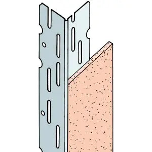 Expamet Thin Coat Angle Bead 3000mm x 3mm x 0.40mm Insulation Warehouse Direct