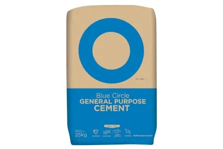 Blue Circle Mastercrete Grey Cement in Plastic Bag 25kg Insulation Warehouse Direct