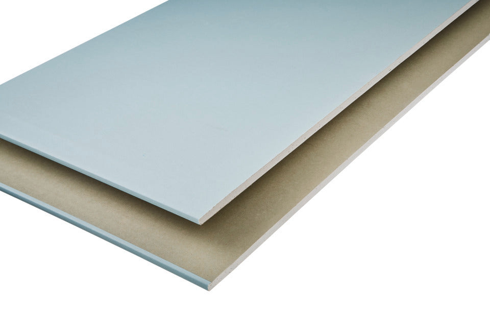 British Gypsum Gyproc Moisture Resistant Tapered Edge Plasterboard 2400 × 1200mm – 15mm (per sheet)