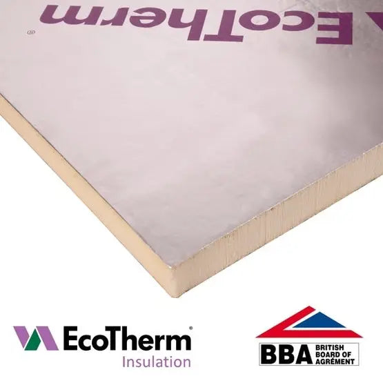 EcoTherm Eco-Versal PIR 2400x1200x150mm Insulation Warehouse Direct