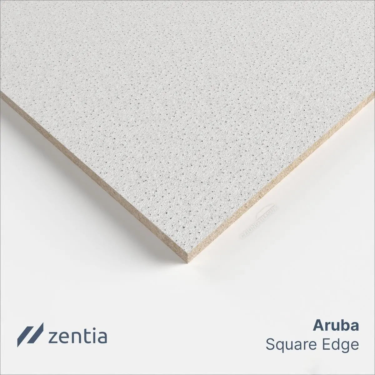 Zentia BP5462M4A Aruba Tegular24 15mm x 600mm x 600mm White (16) Insulation Warehouse Direct