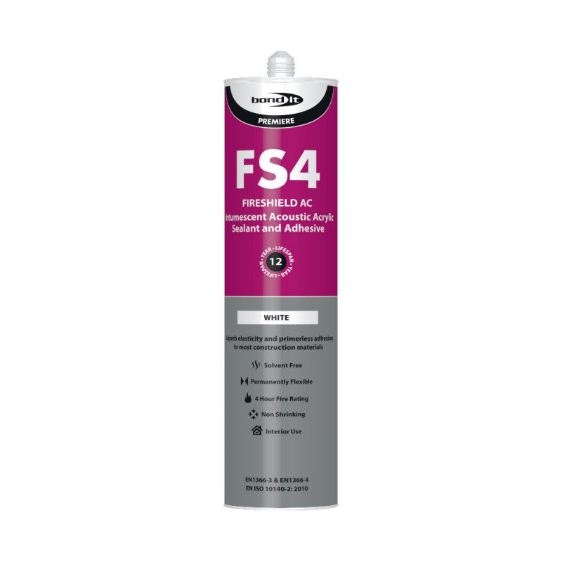 Intumescent & Acoustic Acrylic FS4 Sealant 310ml