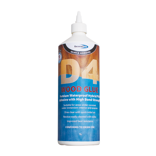 D4 Waterproof Wood Adhesive 1L (representative image)