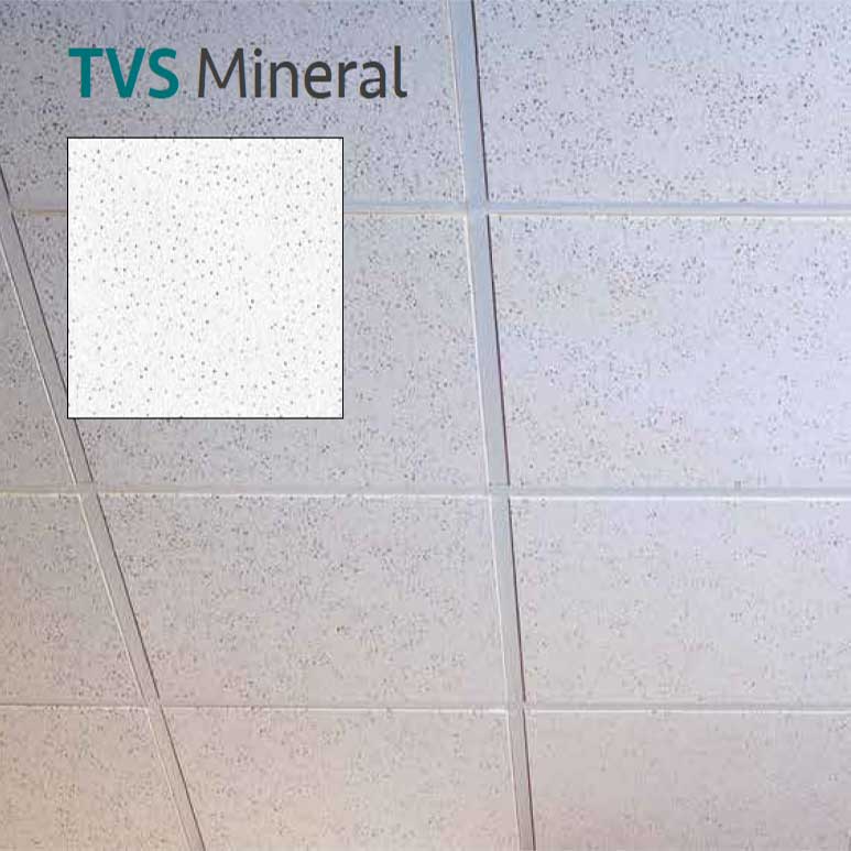Official TVS Mineral ceiling tile