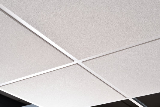 Zentia Aruba Tegular 24 edge ceiling tile, official Zentia image