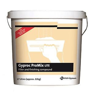 British Gypsum Gyproc ProMix Lite Joint Cement 17 Litre