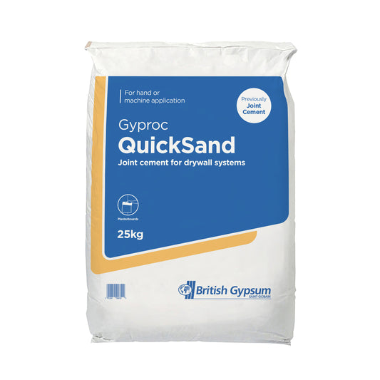 British Gypsum Gyproc Quicksand Joint Cement 25kg