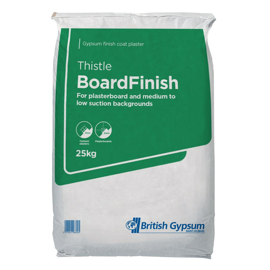 British Gypsum Thistle BoardFinish plaster 25kg bag