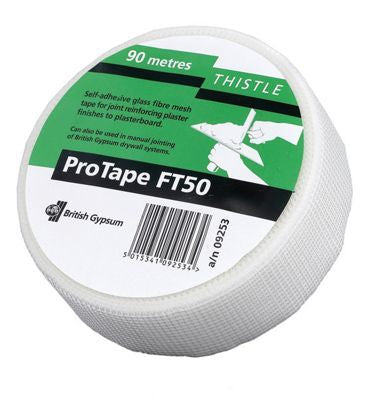 British Gypsum Thistle ProTape FT50 Fibre Tape