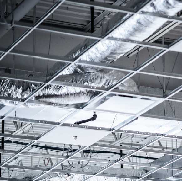 Official TVS ceiling grid system accessories