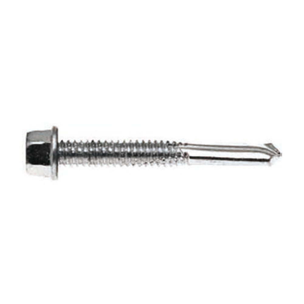 Evolution A2 Bi-Metal Tek Screws – Hex Head, No Washer, Heavy Steel (Full Cartons)