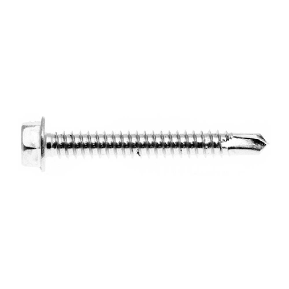 Evolution A2 Bi-Metal Tek Screws – Hex Head, No Washer, Light Steel (Full Cartons)