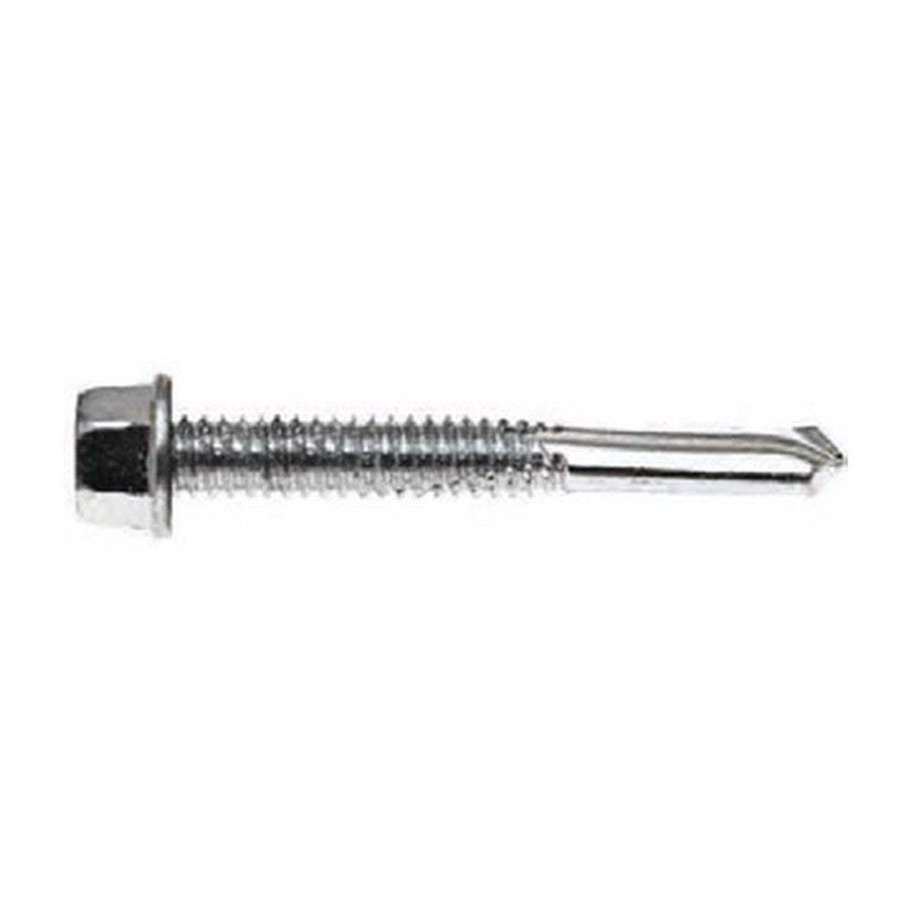 Evolution A4 Bi-Metal Tek Screws – Hex Head, No Washer, Heavy Steel (Full Cartons)
