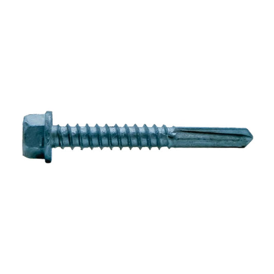 Evolution Tek Screw – Hex Head, Extended Drill Tip, Light Steel (Full Cartons)
