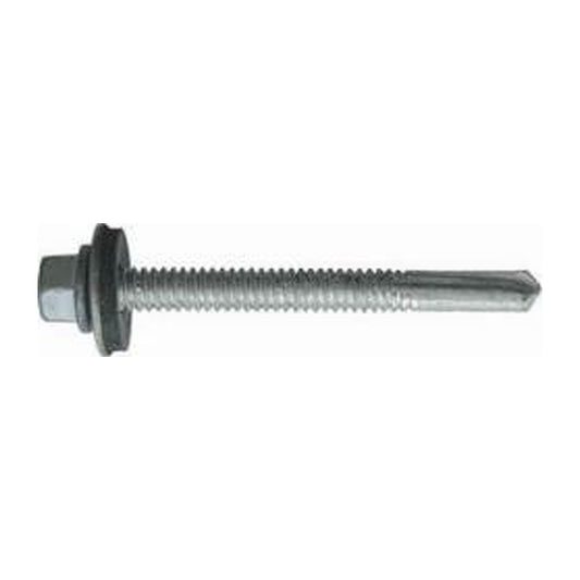 Evolution Tek Screws – Hex Head c/w 16mm Bonded Washer, Heavy Steel (Full Cartons)