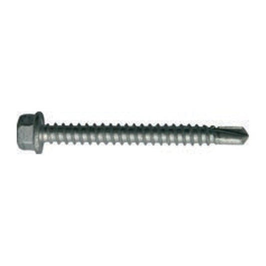 Evolution Tek Screws – Hex Head, No Washer, Light Steel (Full Cartons)