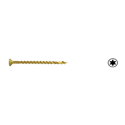 Evolution Woodmaster Structural Decking Screws – Countersunk (Full Cartons)