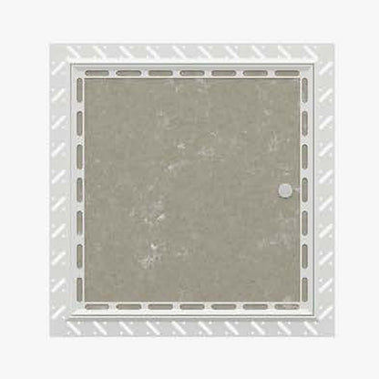 FlipFix plasterboard faced access panel with beaded frame, door closed (non fire rated)