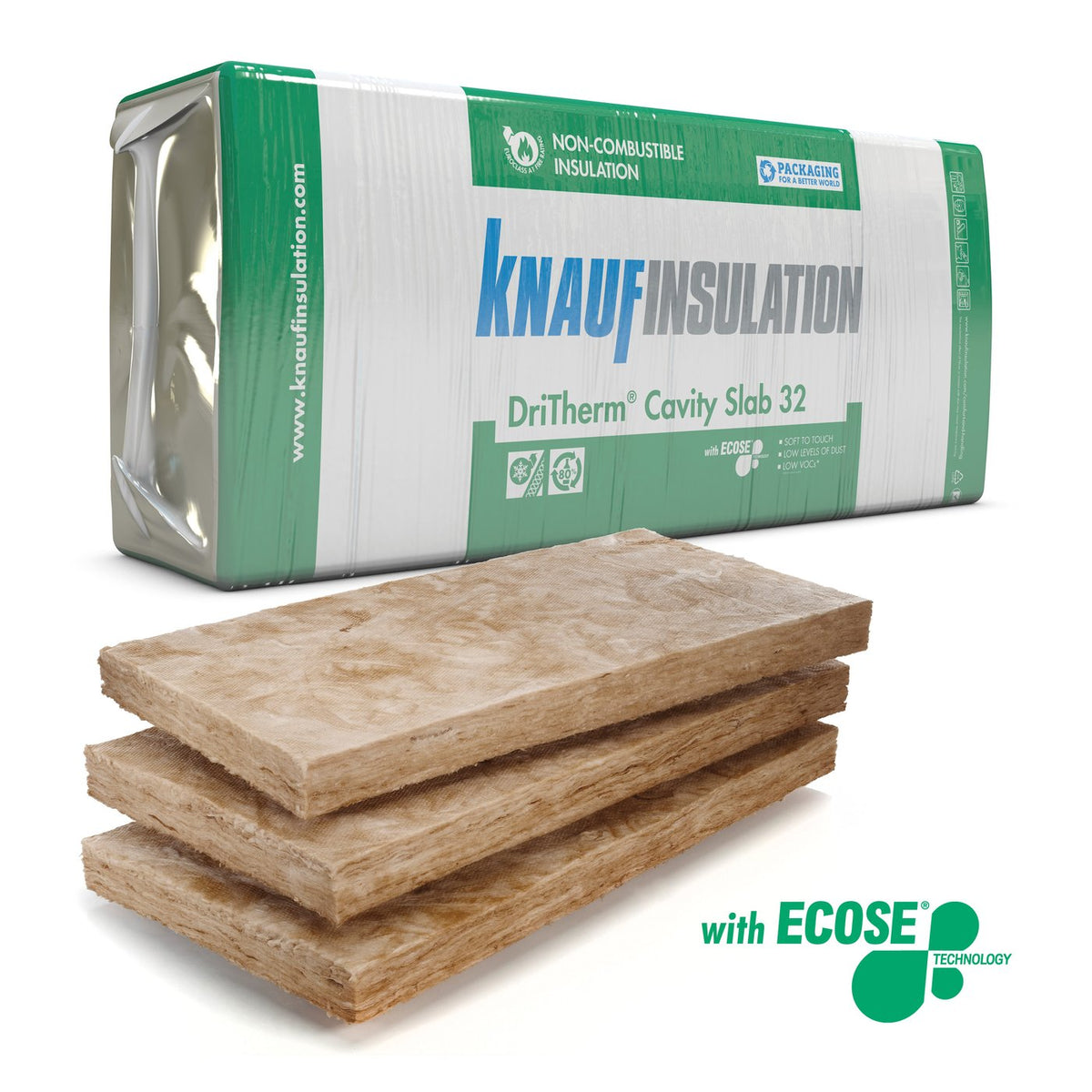 Knauf Insulation DriTherm Cavity Slab 32 100mm