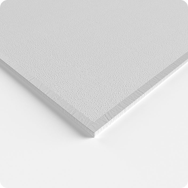 Elevate EasyCare White vinyl-faced surface